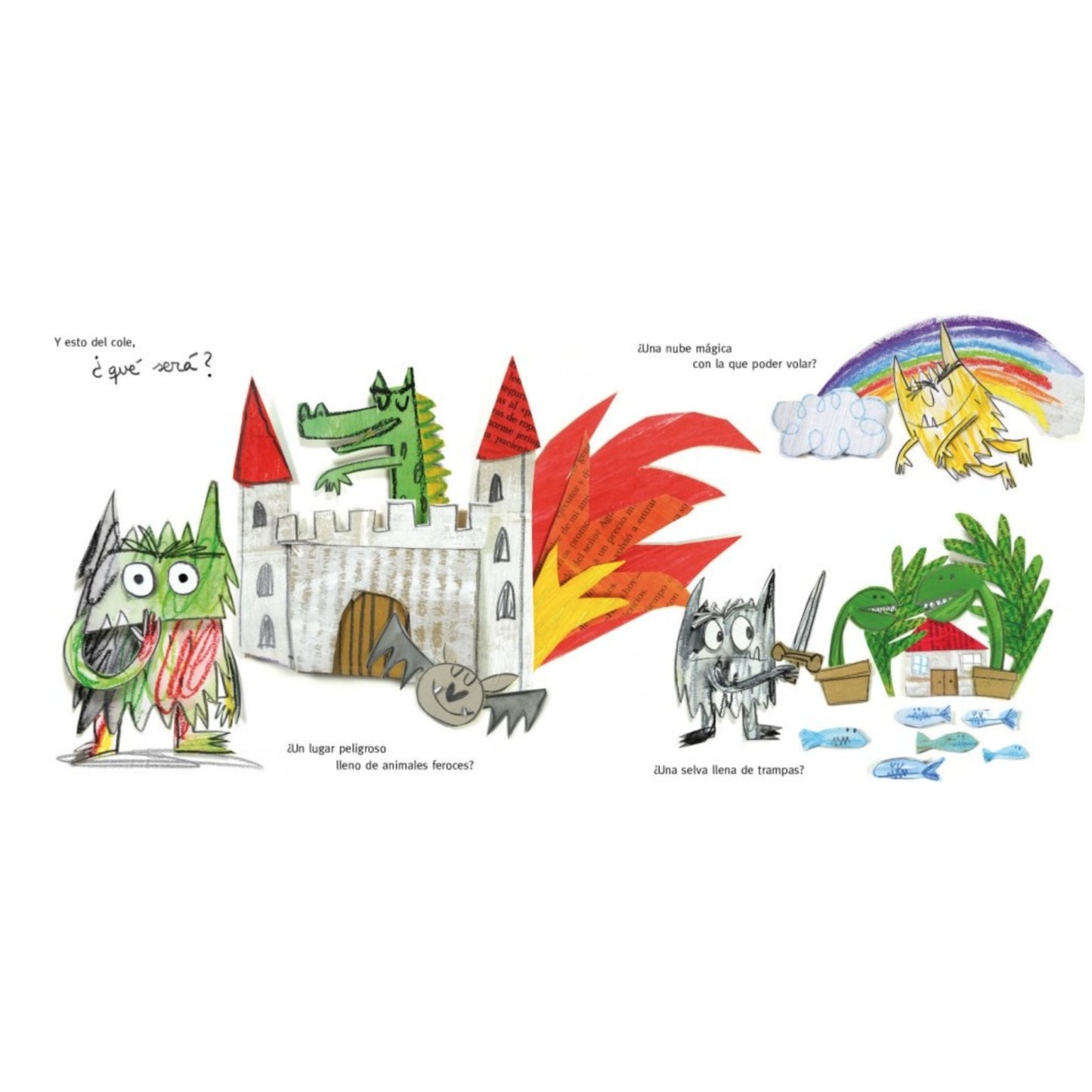 El Monstruo De Colores Va Al Cole