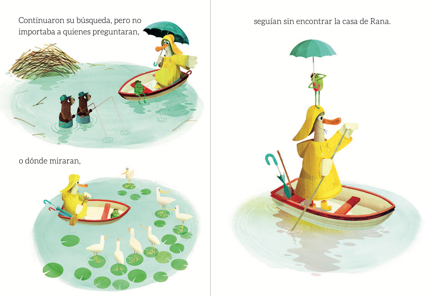 EL PATO AL QUE NO LE GUSTABA EL AGUA