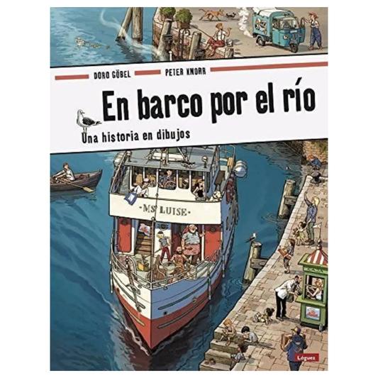 En barco por el rio, una historia en dibujos