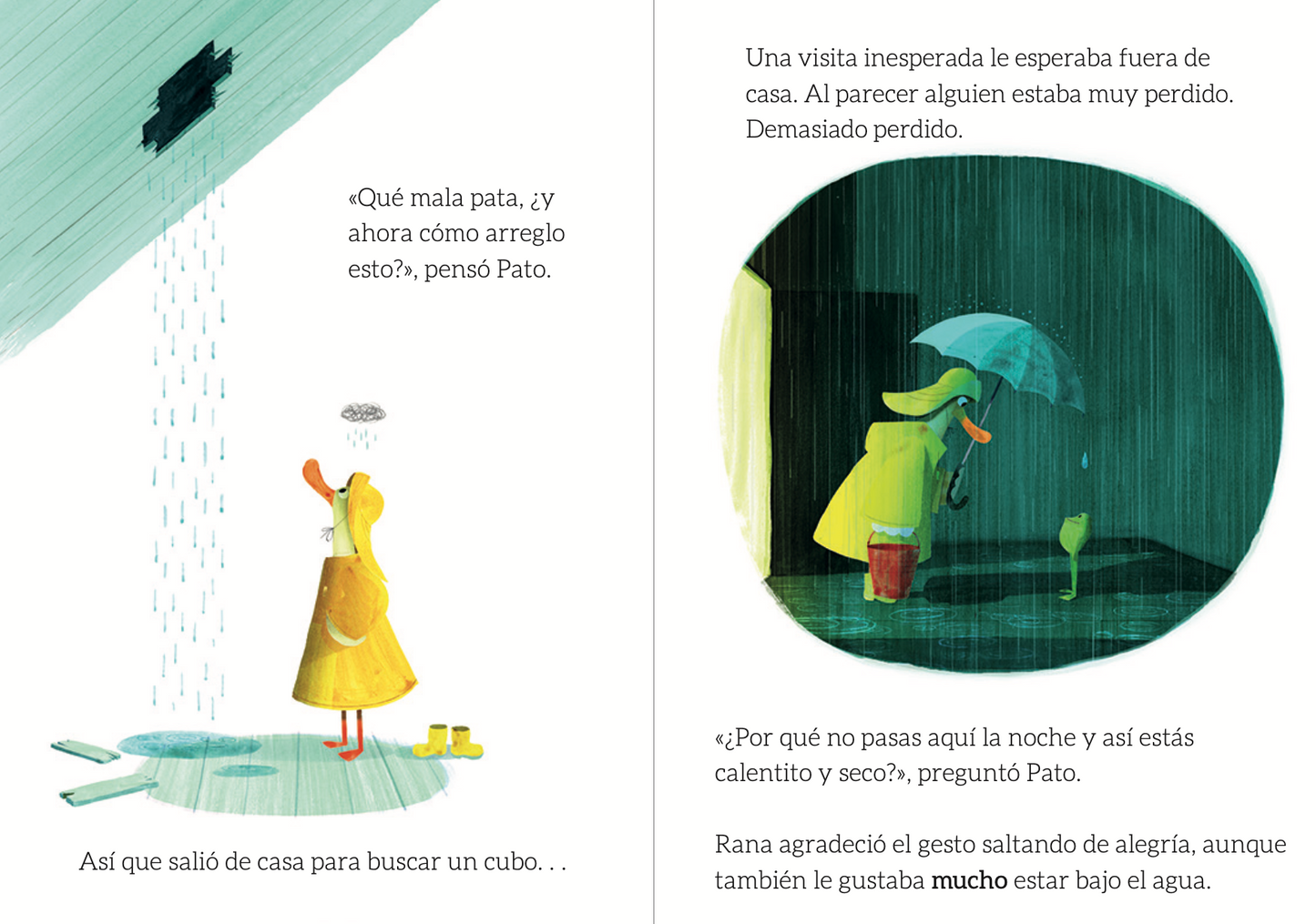 EL PATO AL QUE NO LE GUSTABA EL AGUA