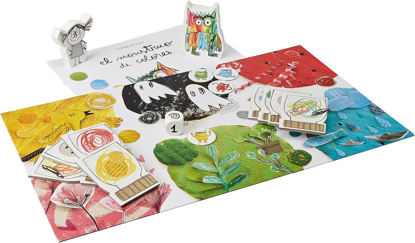 EL MONSTRUO DE COLORES JUEGO DE MESA