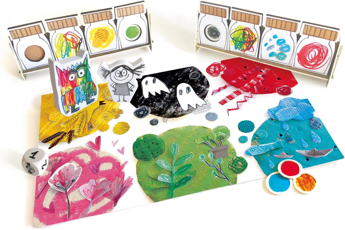 EL MONSTRUO DE COLORES JUEGO DE MESA