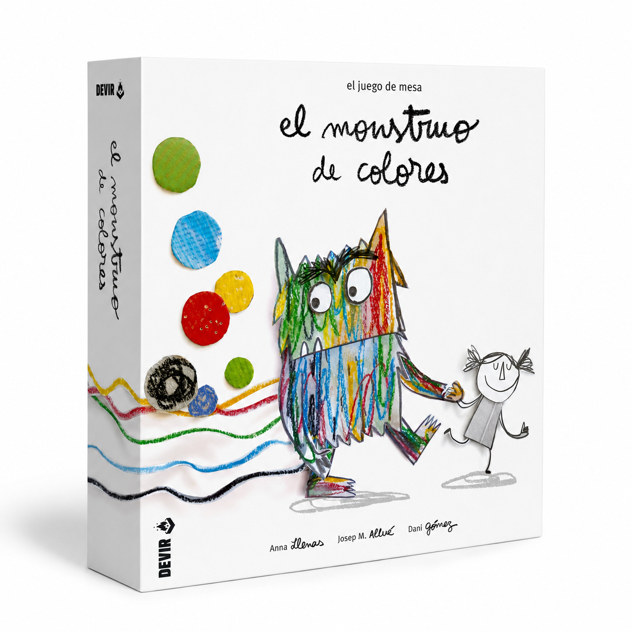 EL MONSTRUO DE COLORES JUEGO DE MESA