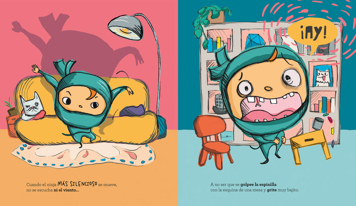 UN NINJA POCO SILENCIOSO