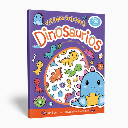 TIERNOS STICKERS DINOSAURIOS