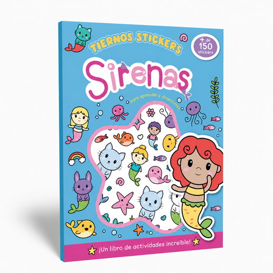 TIERNOS STICKERS SIRENAS