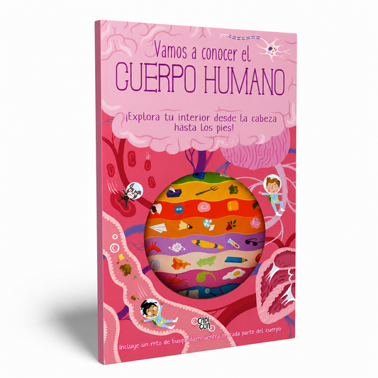 VAMOS A CONOCER EL CUERPO HUMANO ¡EXPLORA TU INTERIOR DESDE LA CABEZA HASTA LOS PIES!