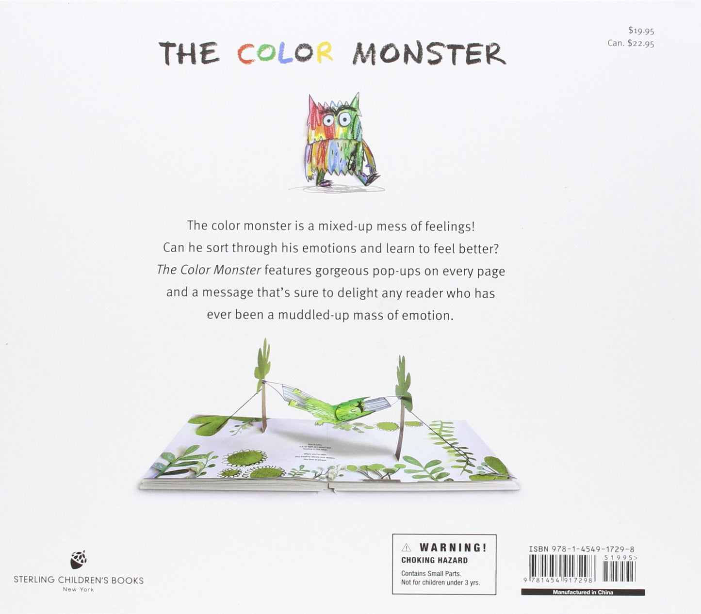 The color monster Pop Up